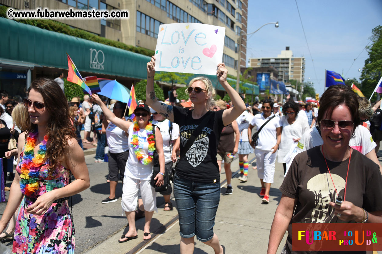 WorldPride 2014 Toronto Dyke March