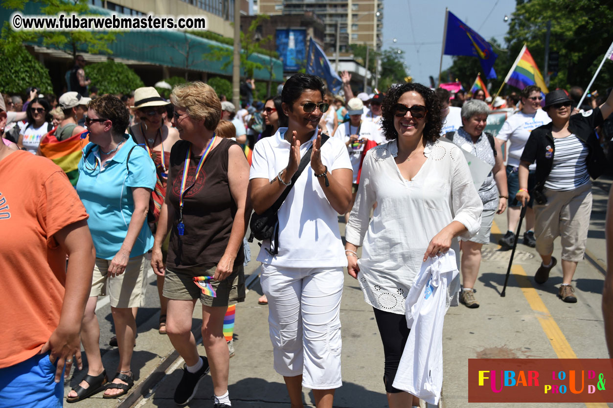 WorldPride 2014 Toronto Dyke March