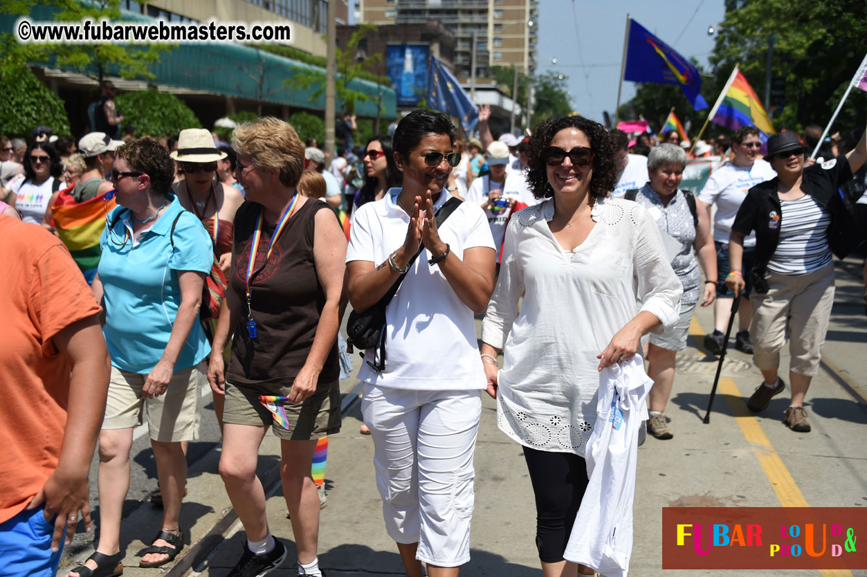 WorldPride 2014 Toronto Dyke March