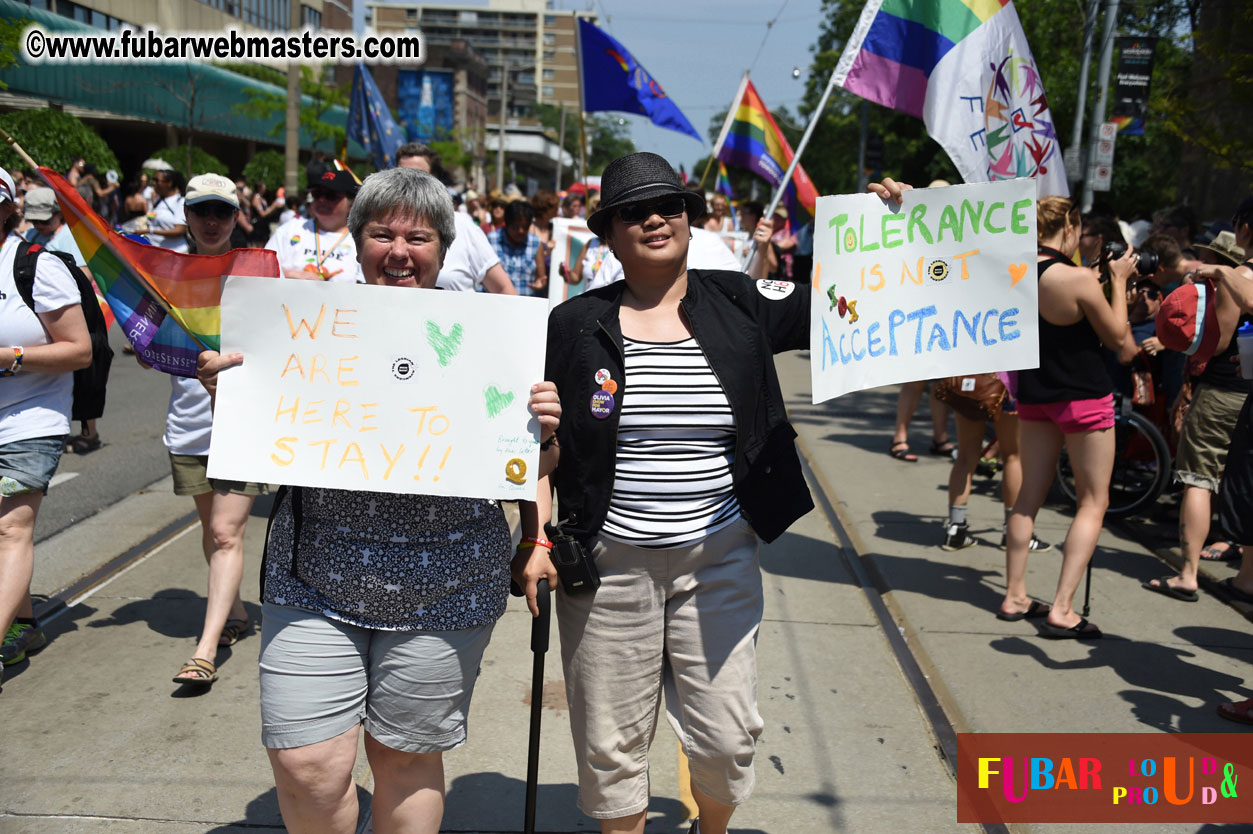 WorldPride 2014 Toronto Dyke March