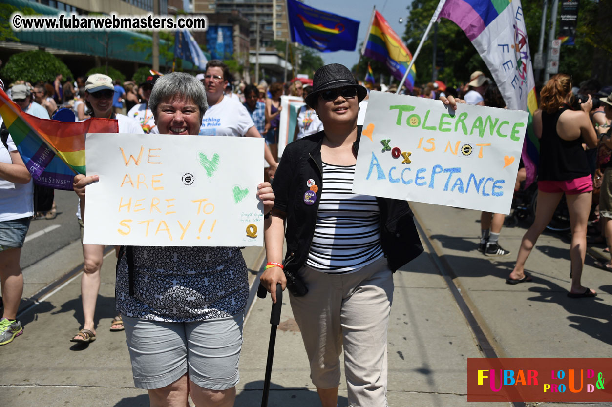 WorldPride 2014 Toronto Dyke March