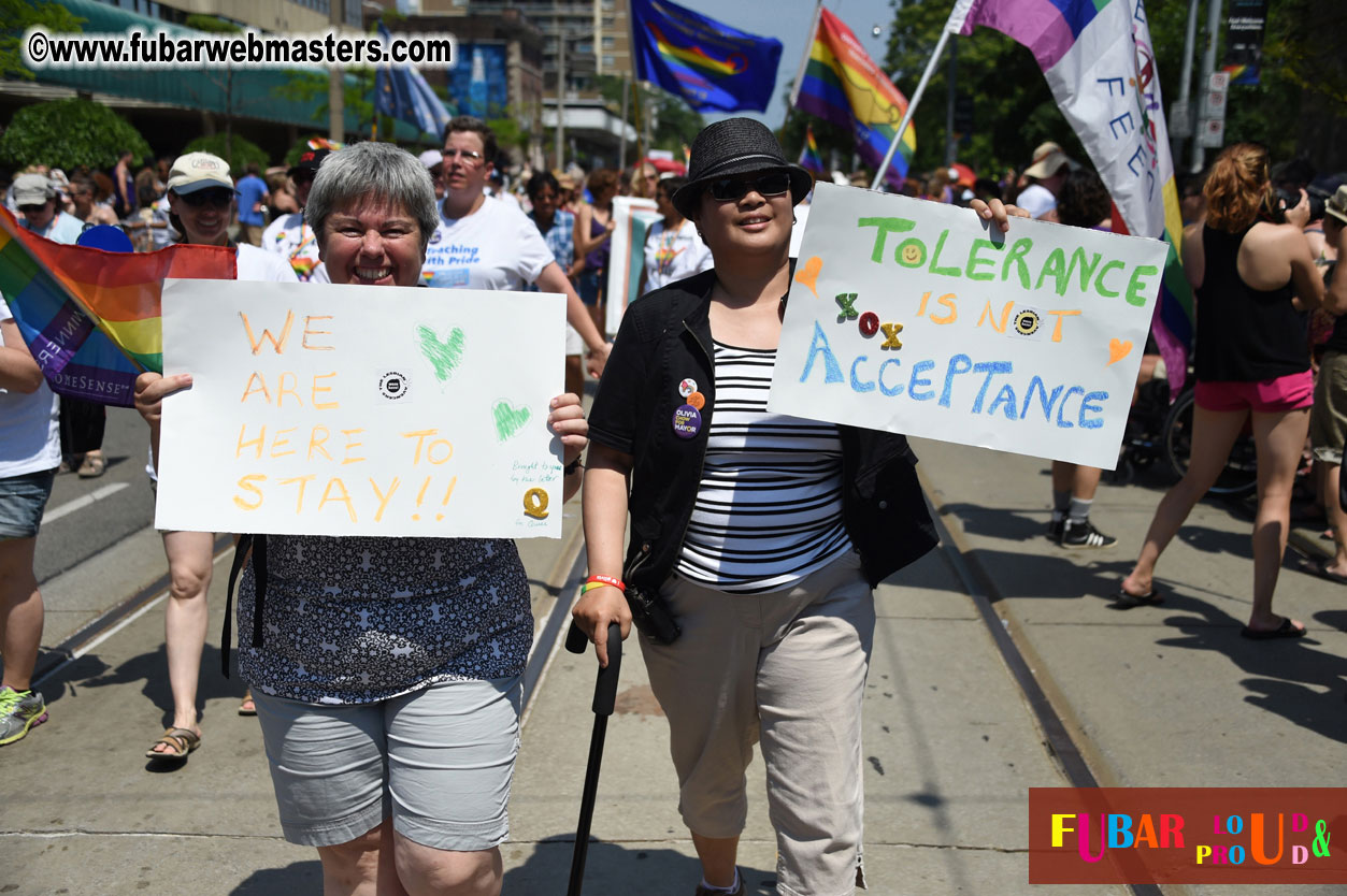 WorldPride 2014 Toronto Dyke March