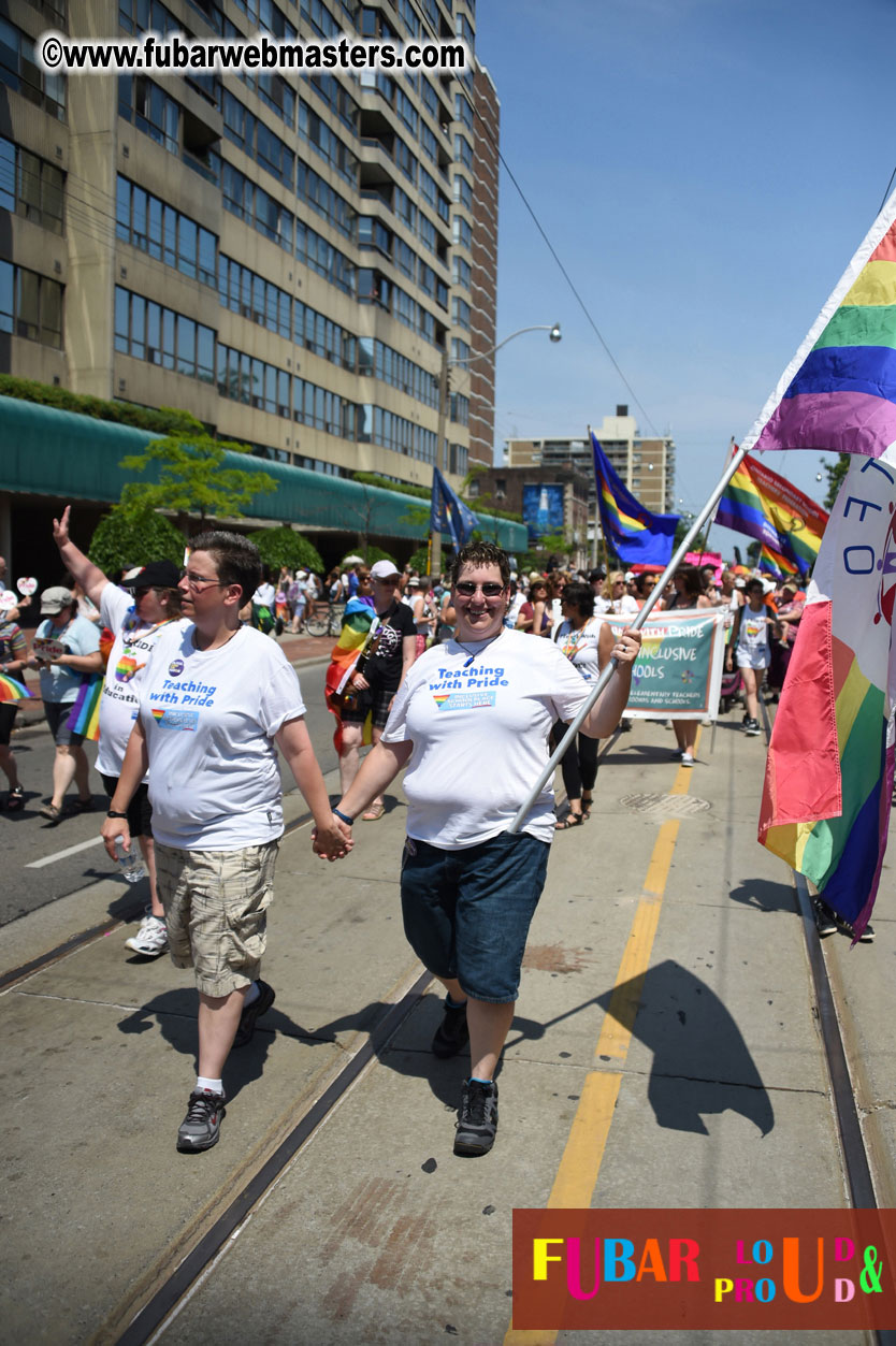 WorldPride 2014 Toronto Dyke March