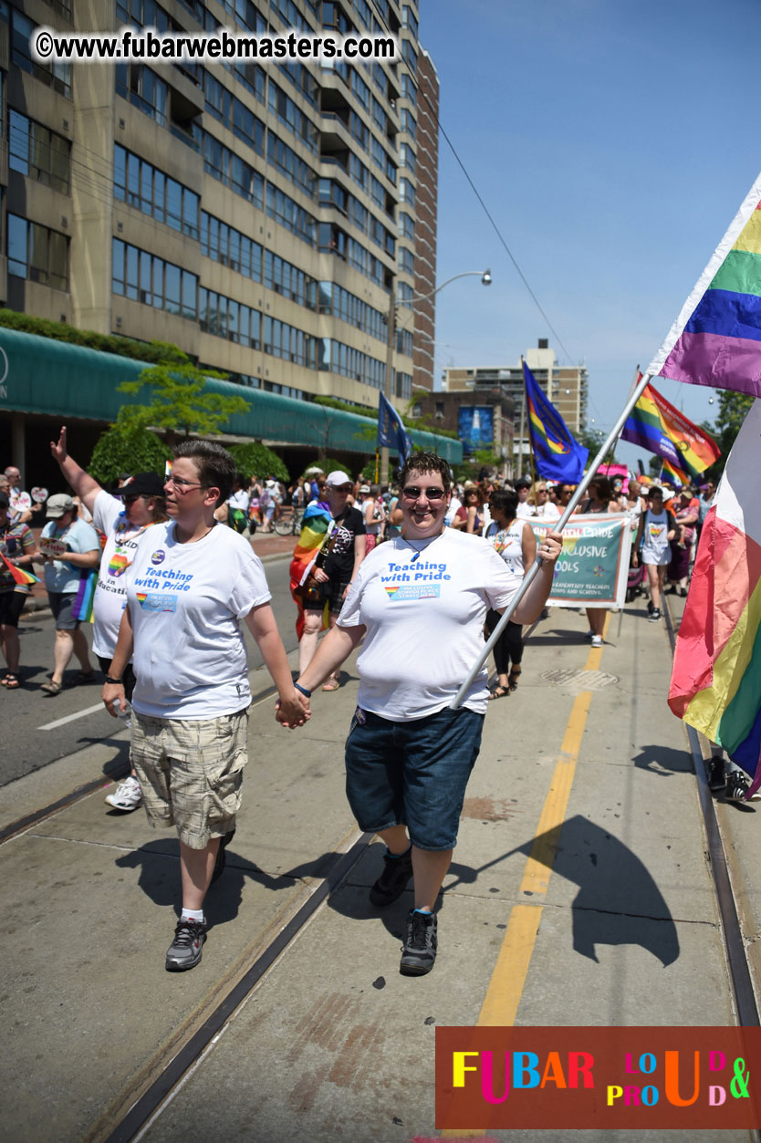 WorldPride 2014 Toronto Dyke March