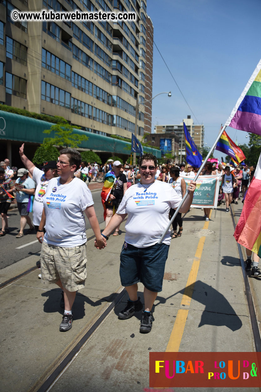 WorldPride 2014 Toronto Dyke March