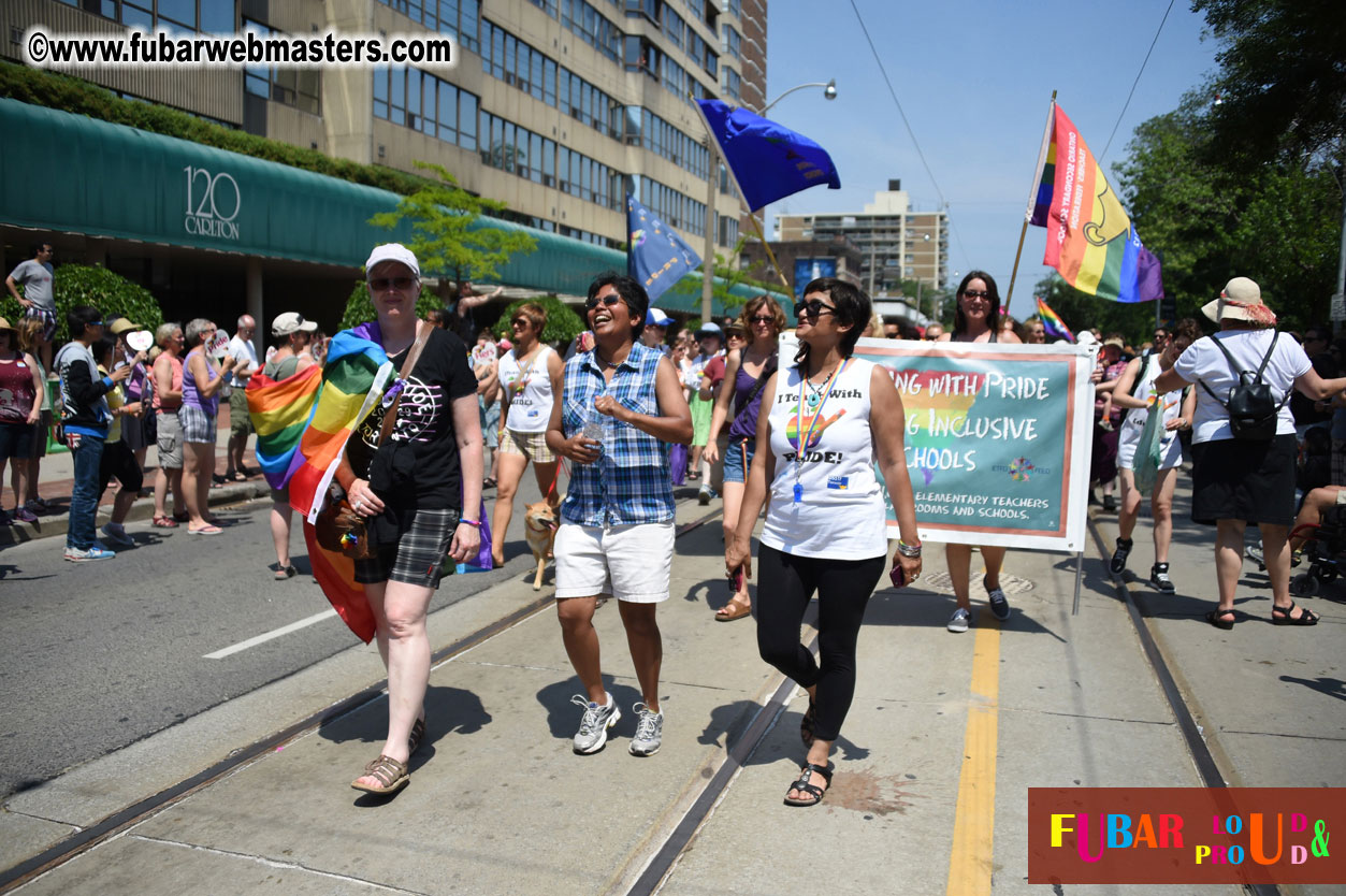 WorldPride 2014 Toronto Dyke March