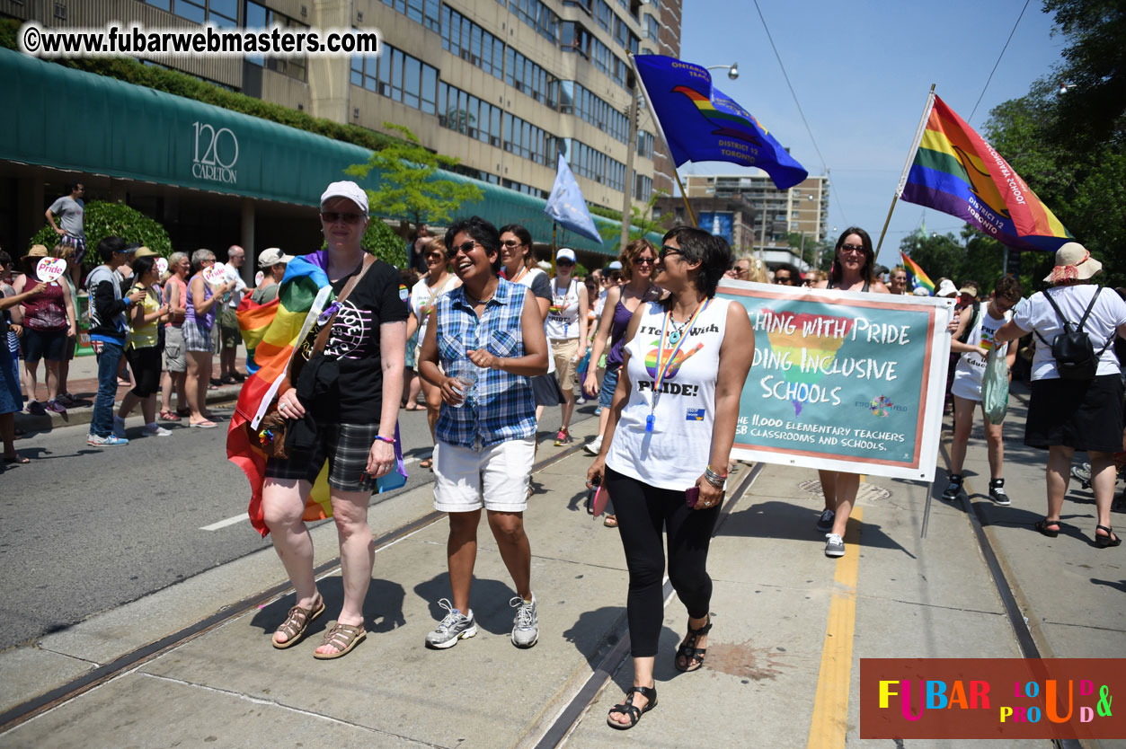 WorldPride 2014 Toronto Dyke March