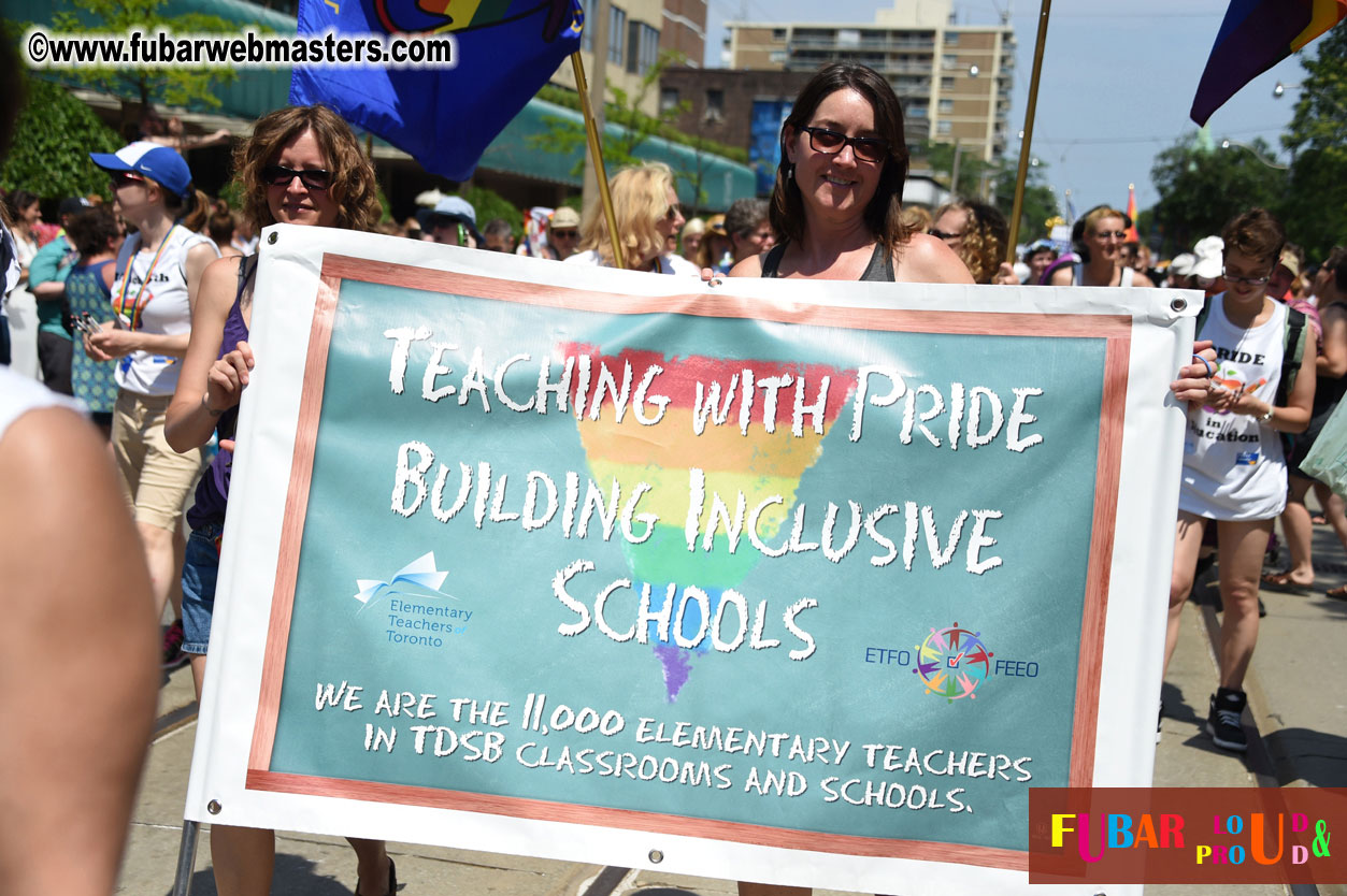 WorldPride 2014 Toronto Dyke March