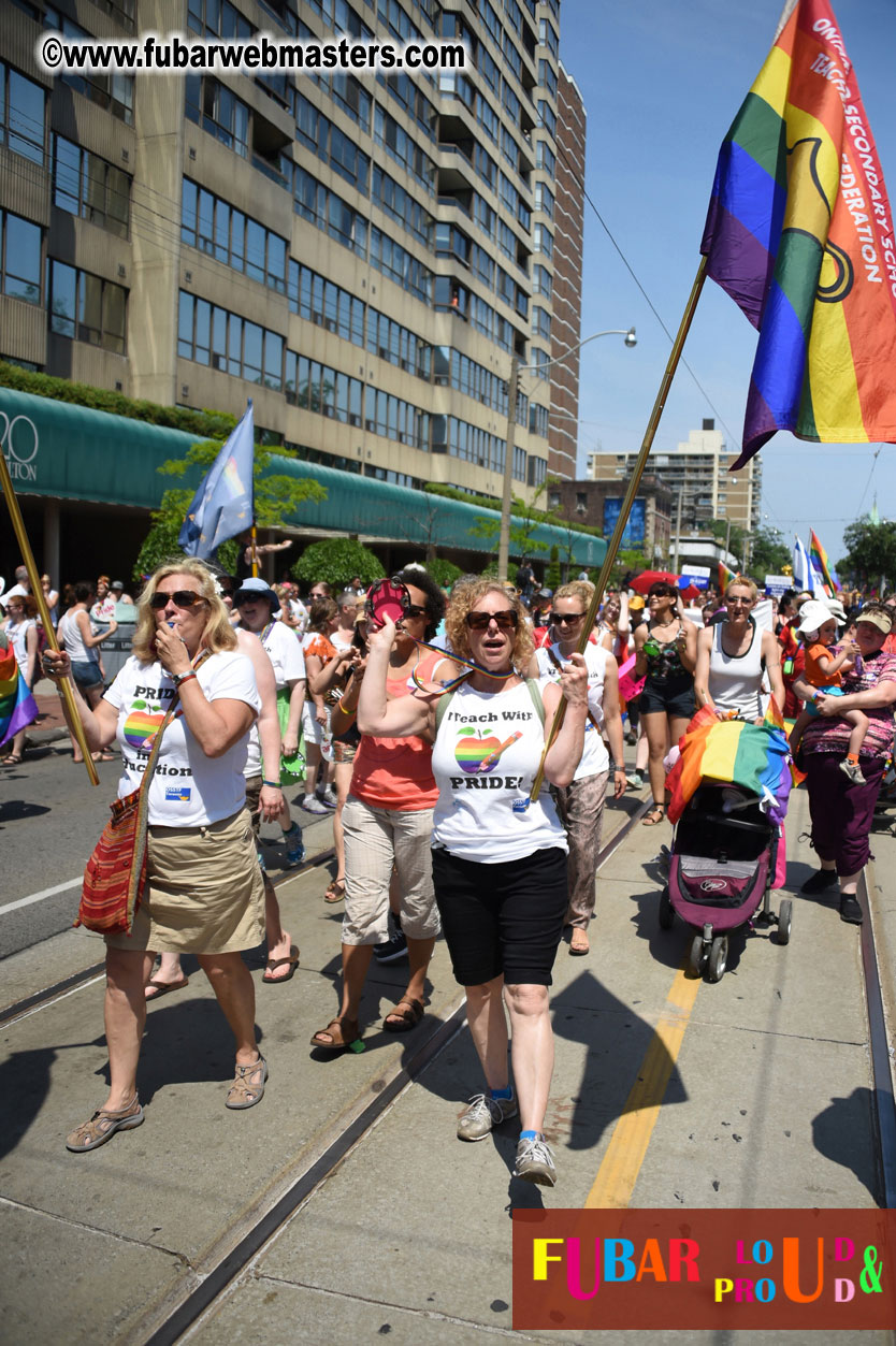 WorldPride 2014 Toronto Dyke March