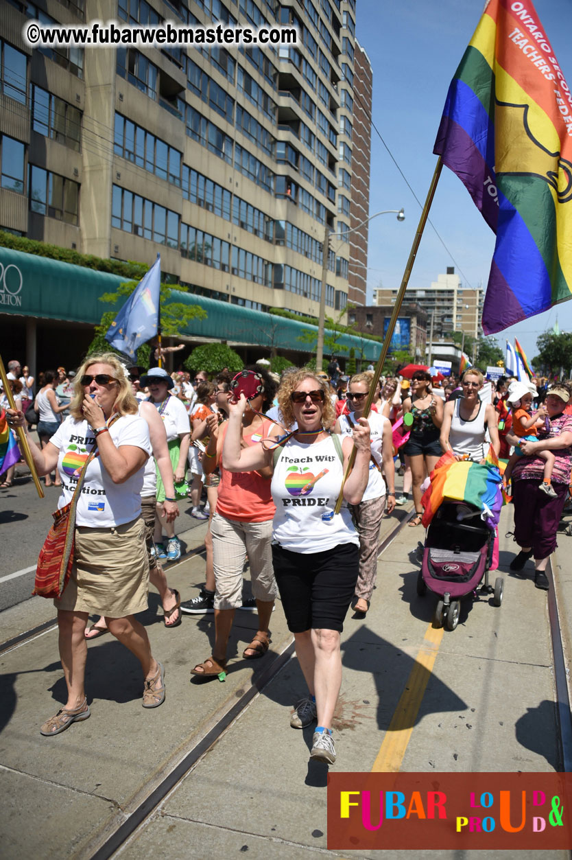 WorldPride 2014 Toronto Dyke March