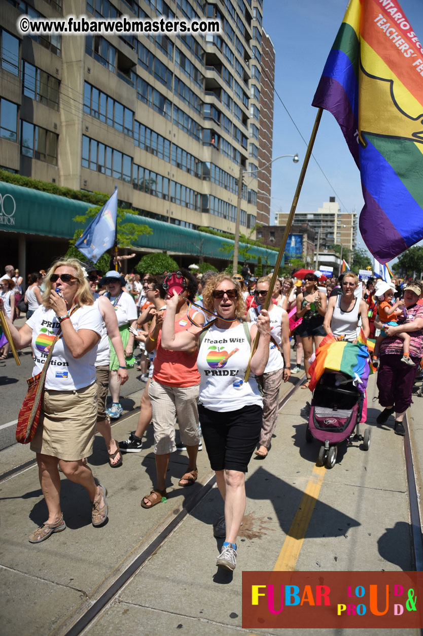 WorldPride 2014 Toronto Dyke March