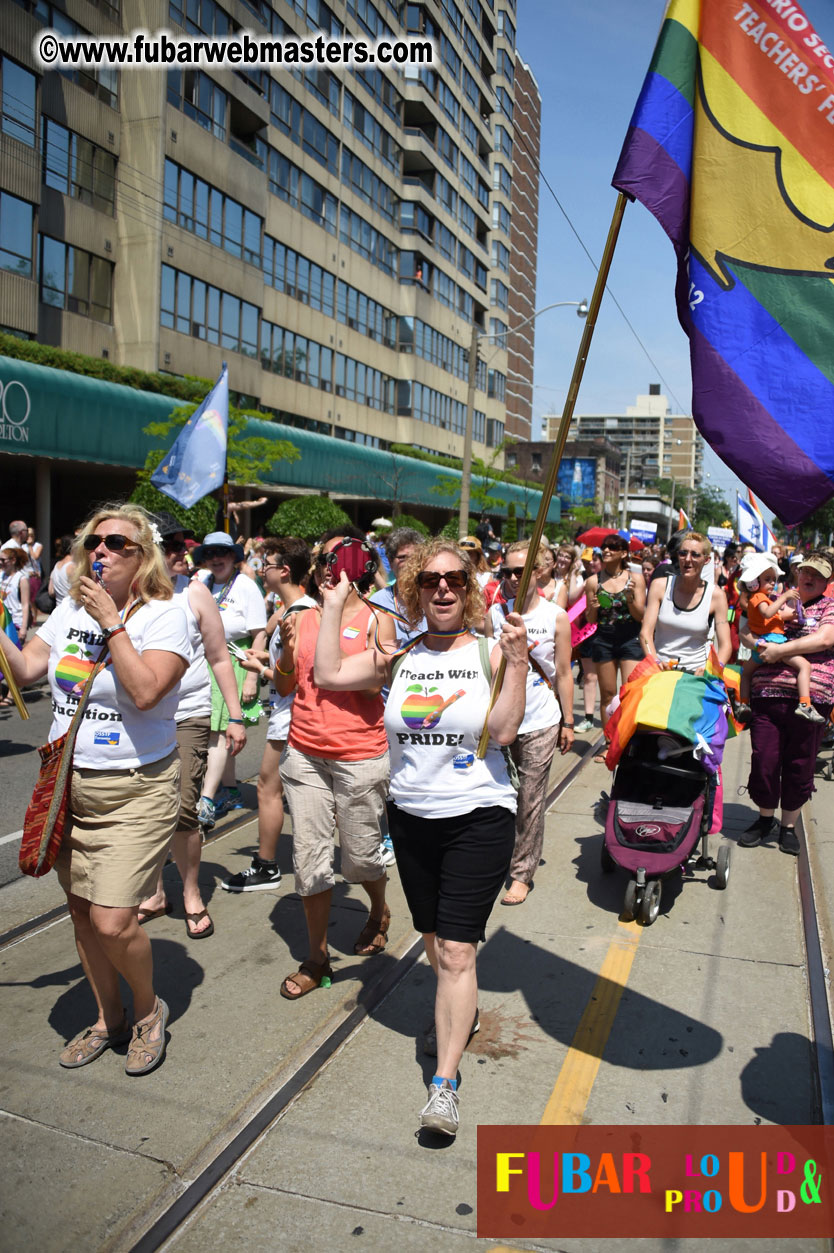 WorldPride 2014 Toronto Dyke March