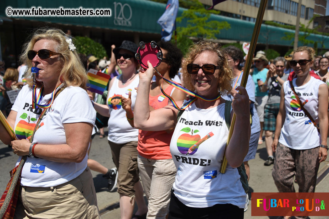 WorldPride 2014 Toronto Dyke March