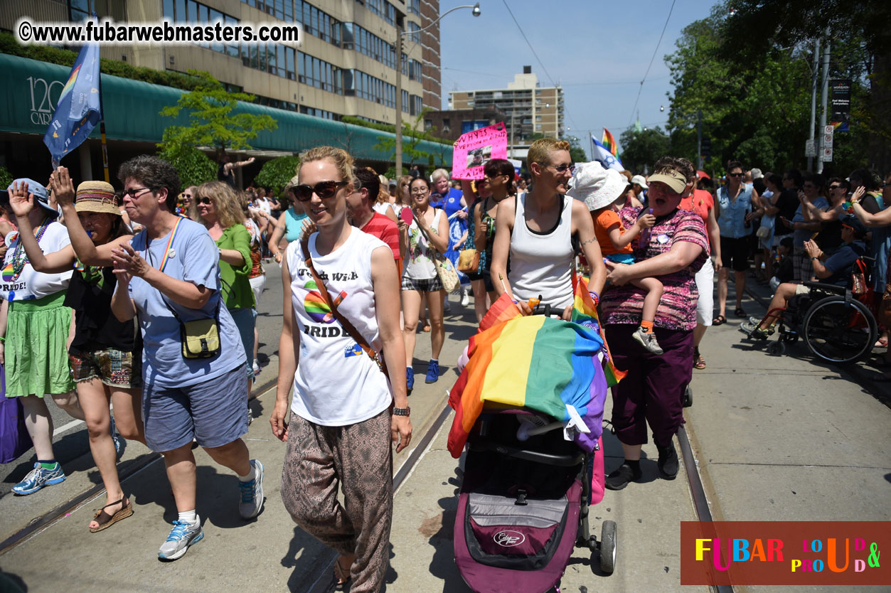 WorldPride 2014 Toronto Dyke March