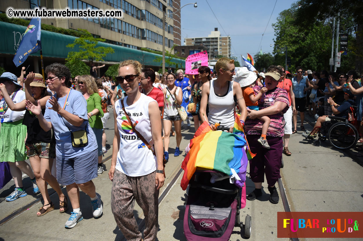 WorldPride 2014 Toronto Dyke March