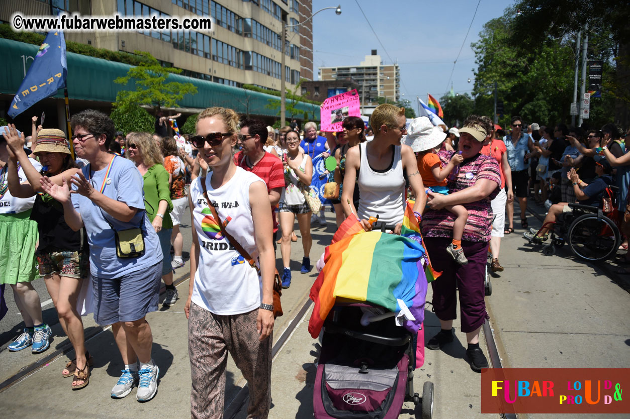 WorldPride 2014 Toronto Dyke March