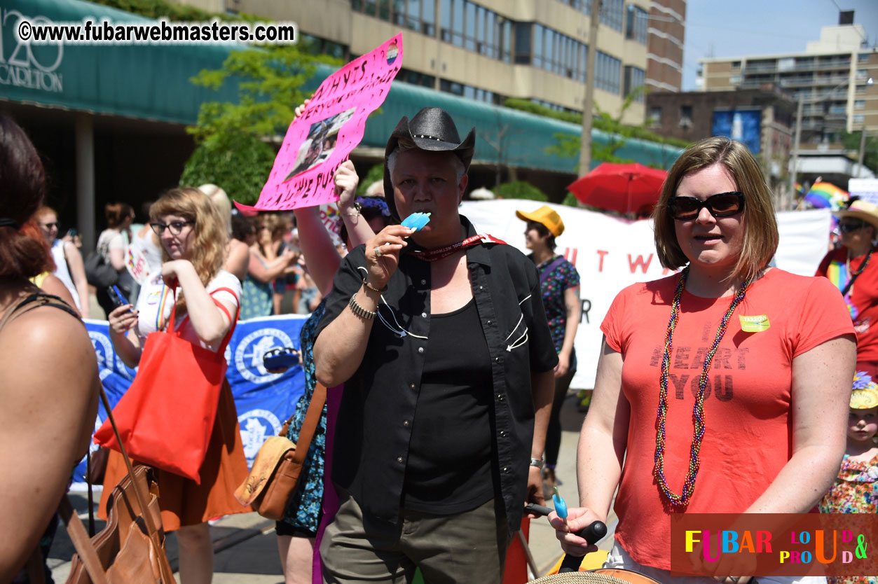 WorldPride 2014 Toronto Dyke March