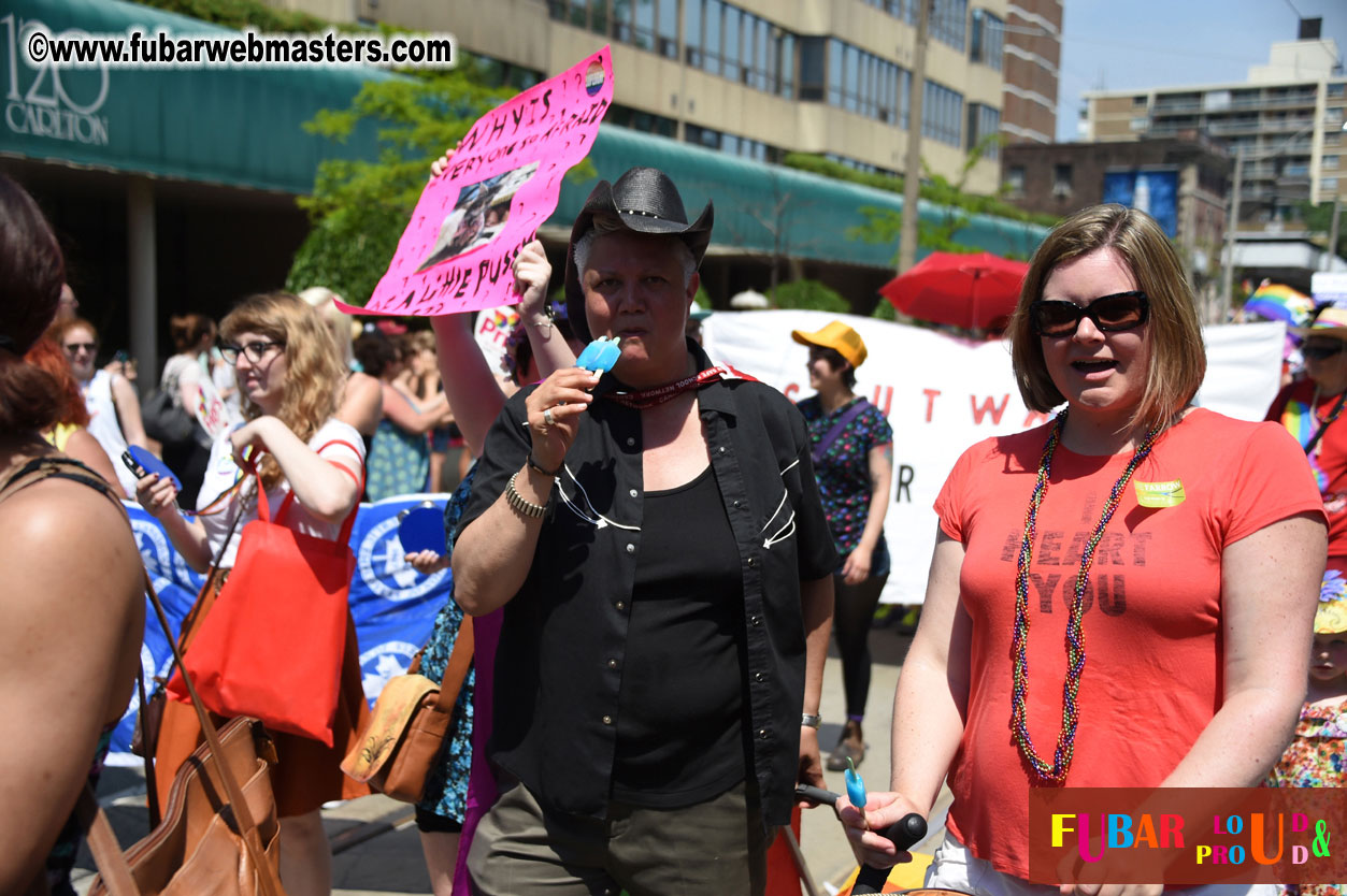 WorldPride 2014 Toronto Dyke March