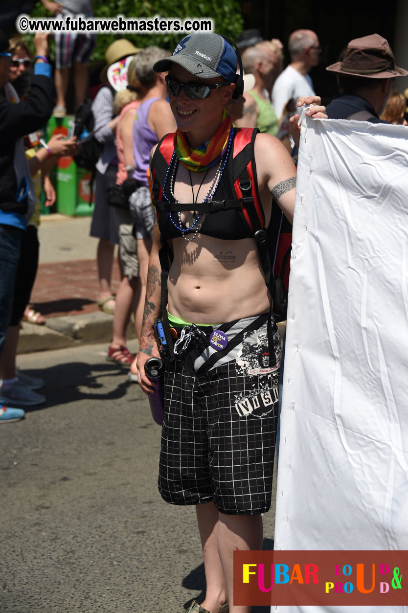 WorldPride 2014 Toronto Dyke March