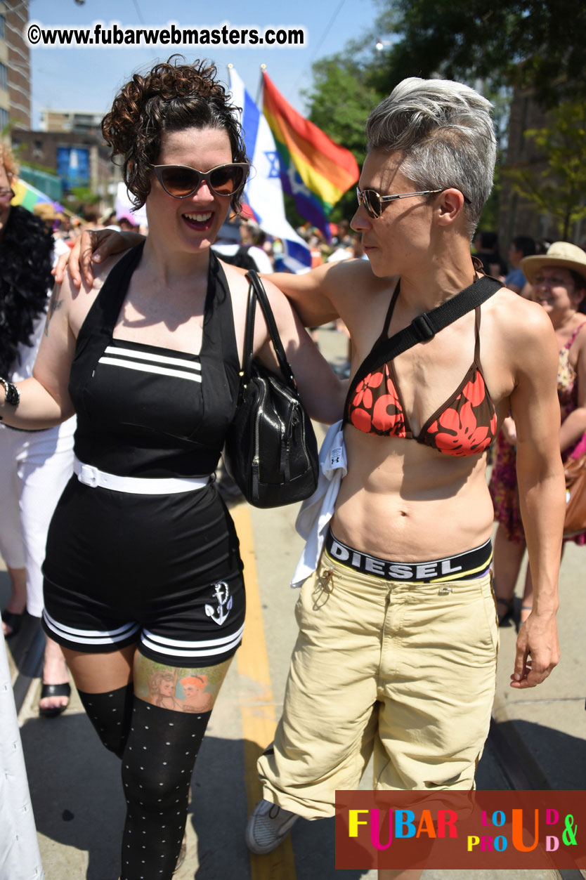 WorldPride 2014 Toronto Dyke March