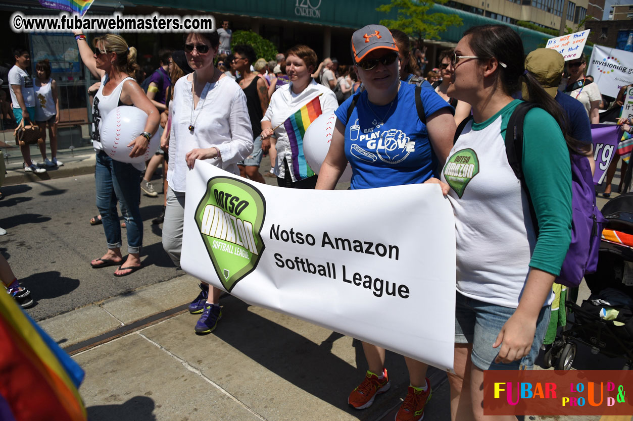 WorldPride 2014 Toronto Dyke March