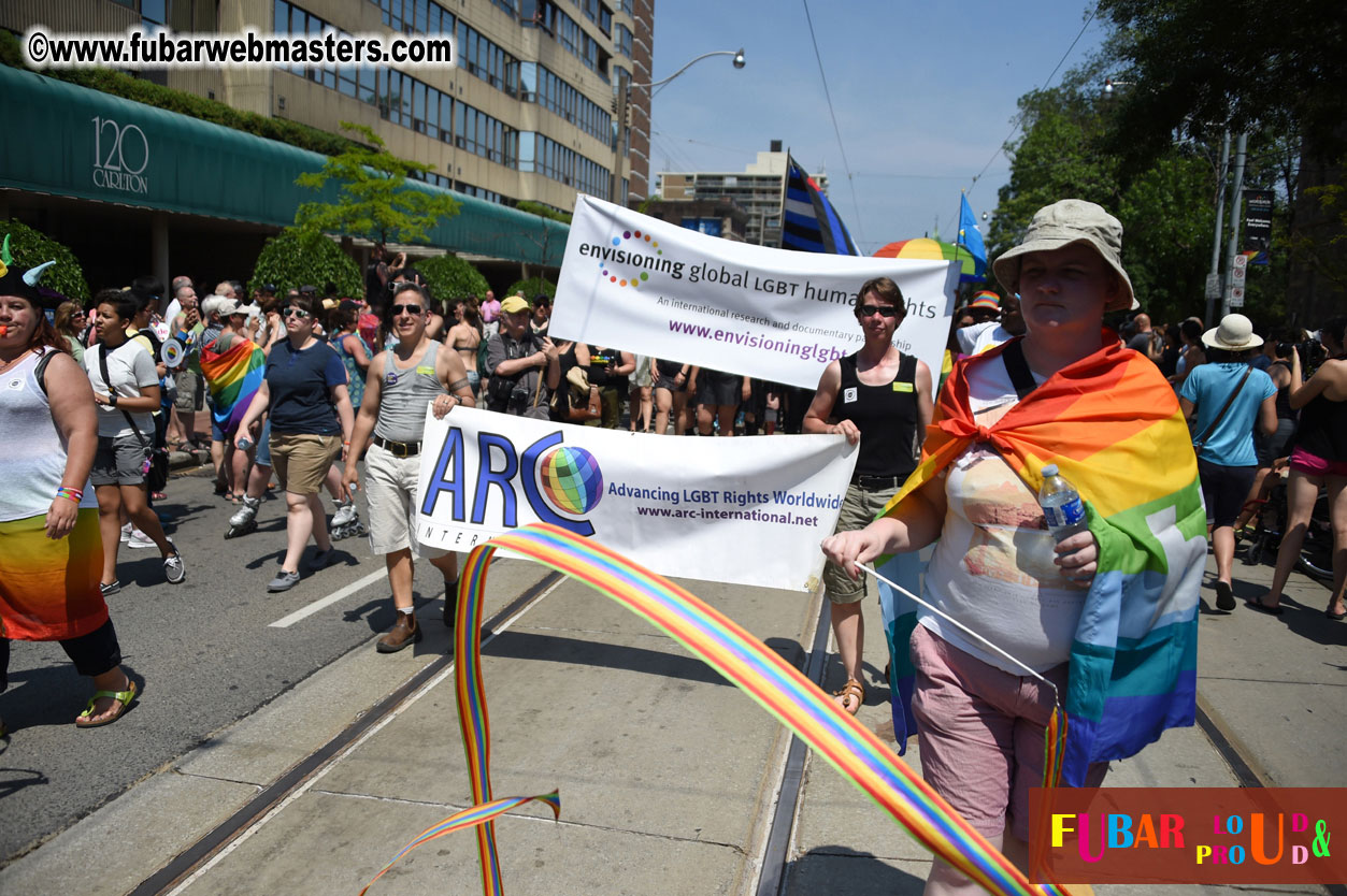 WorldPride 2014 Toronto Dyke March