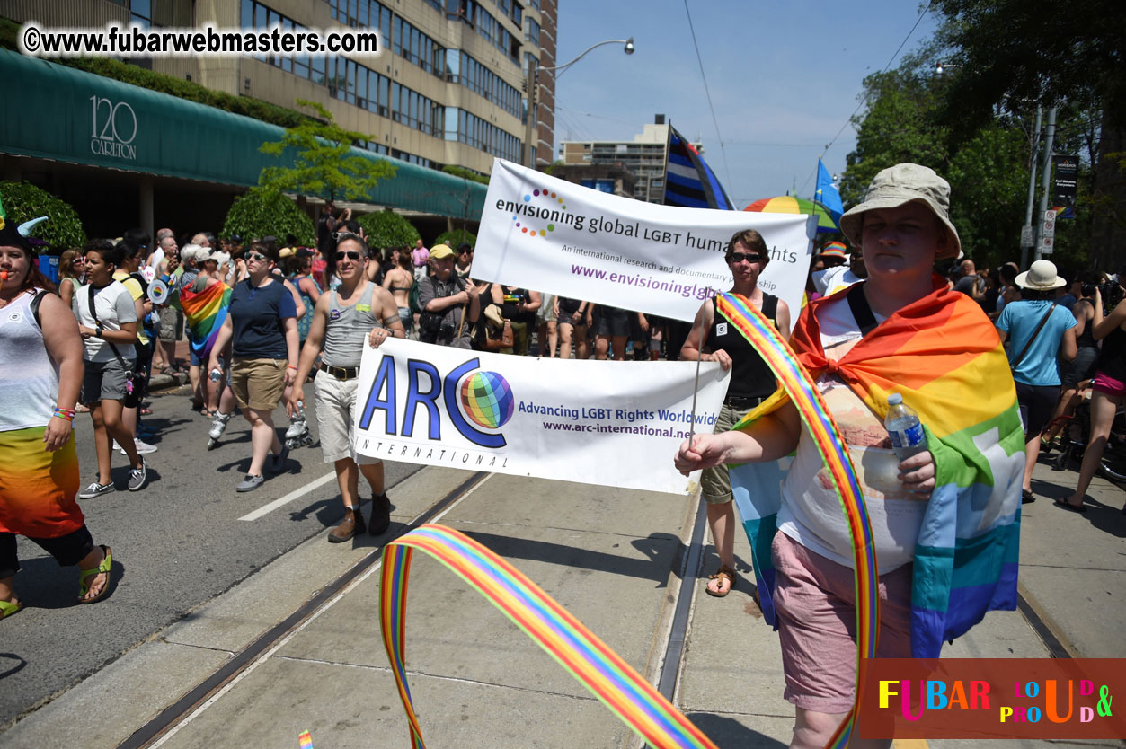 WorldPride 2014 Toronto Dyke March