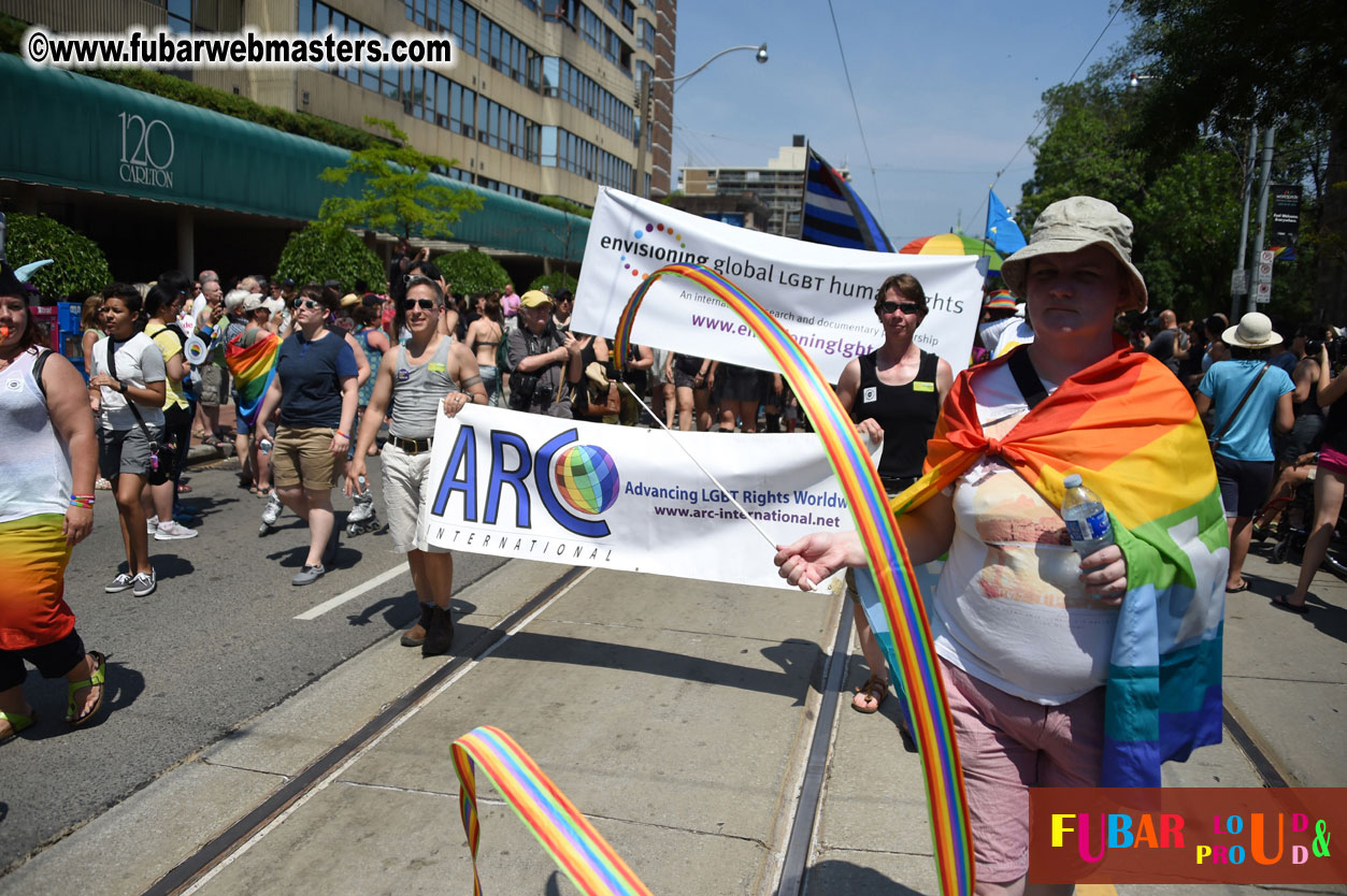 WorldPride 2014 Toronto Dyke March