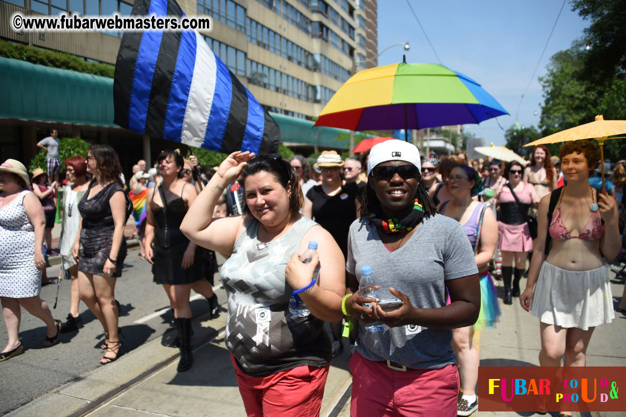 WorldPride 2014 Toronto Dyke March