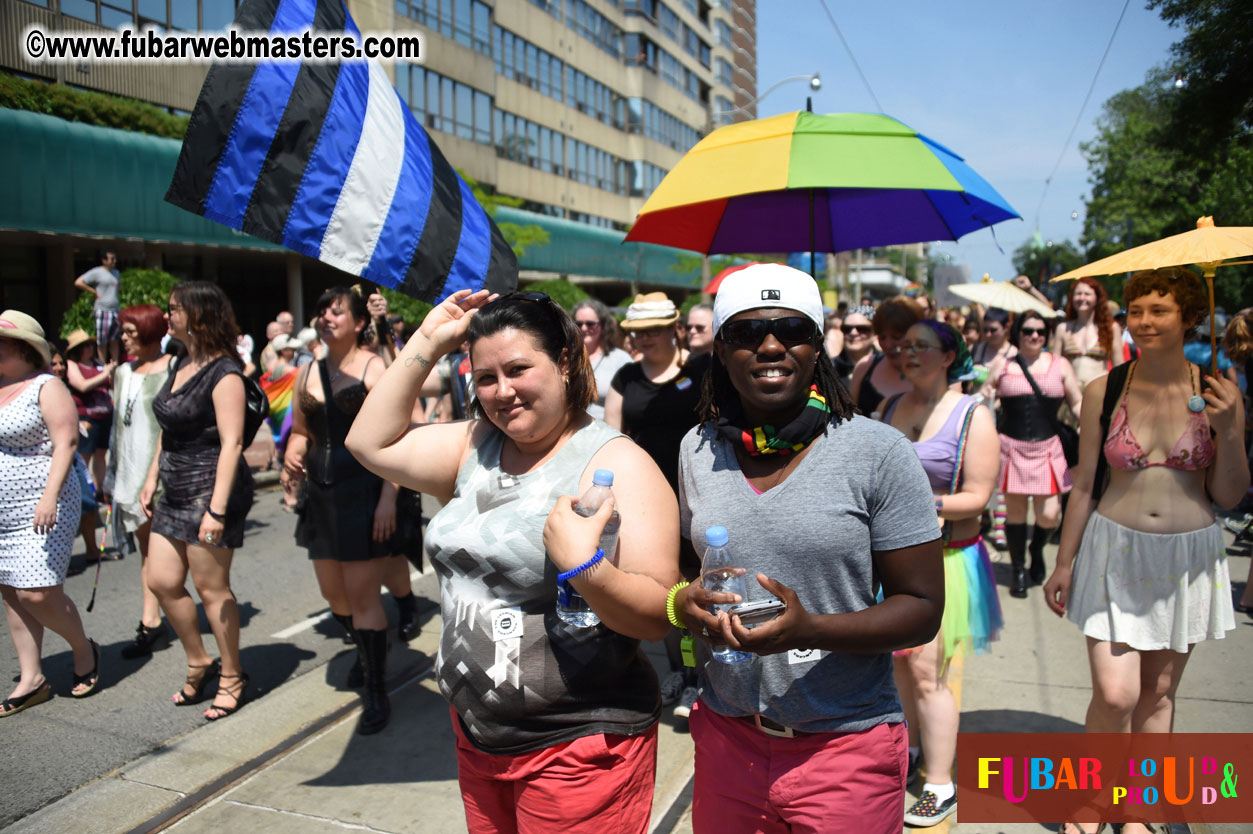 WorldPride 2014 Toronto Dyke March