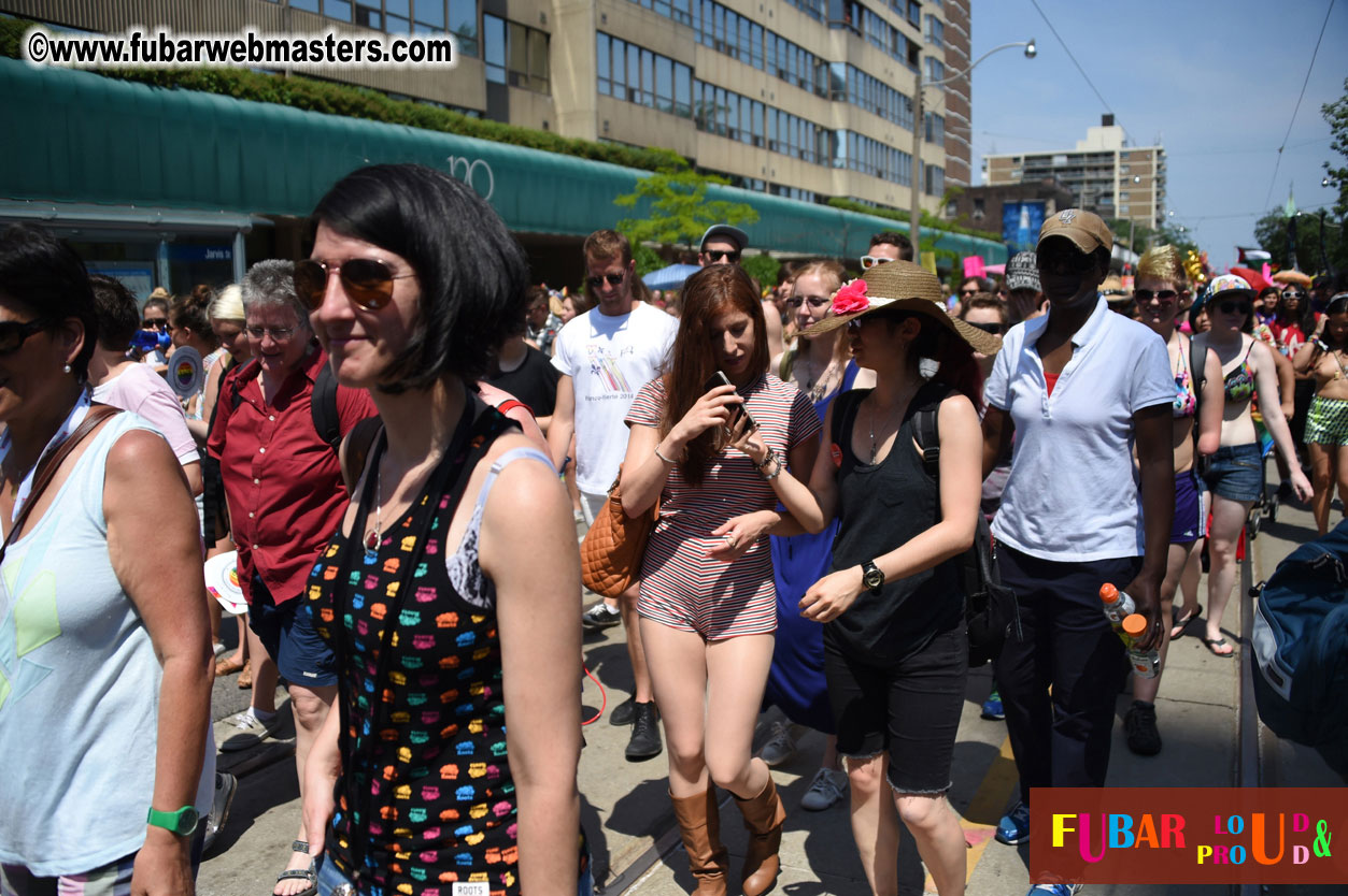 WorldPride 2014 Toronto Dyke March