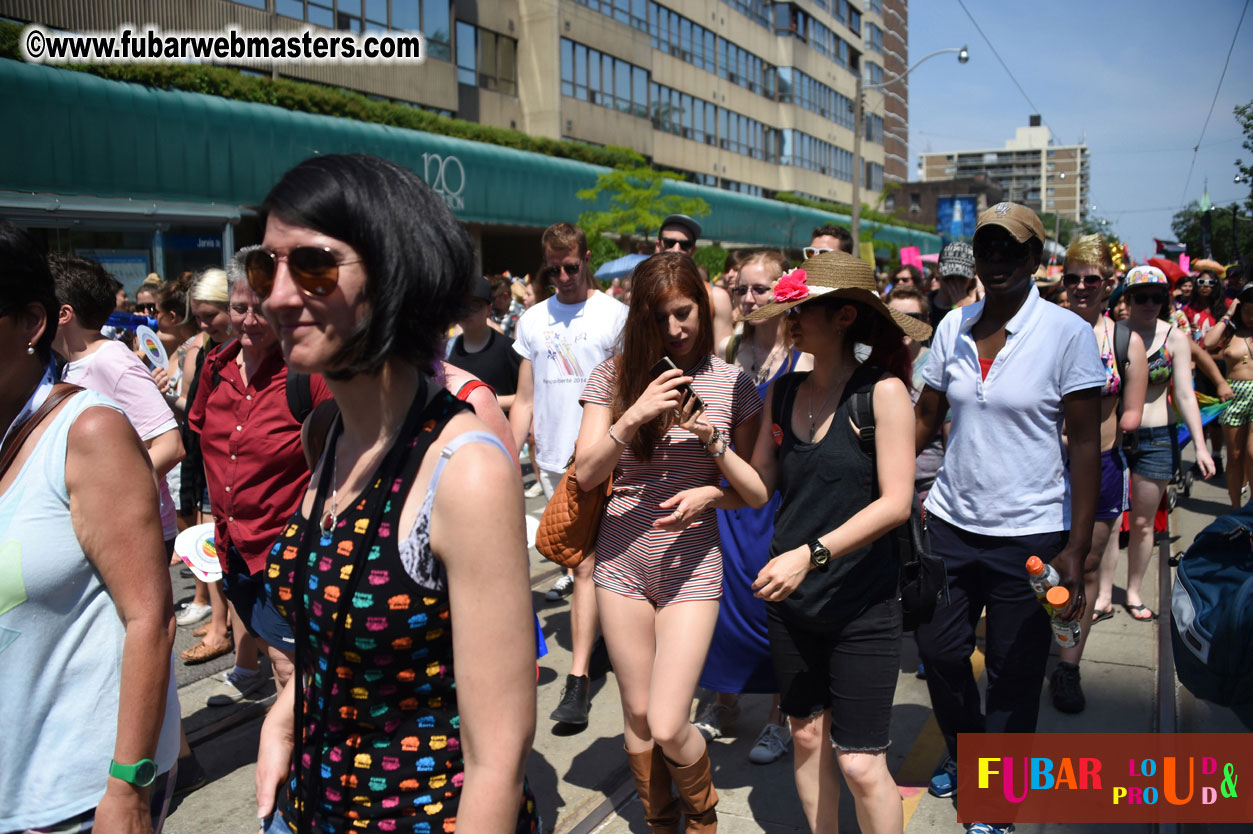 WorldPride 2014 Toronto Dyke March