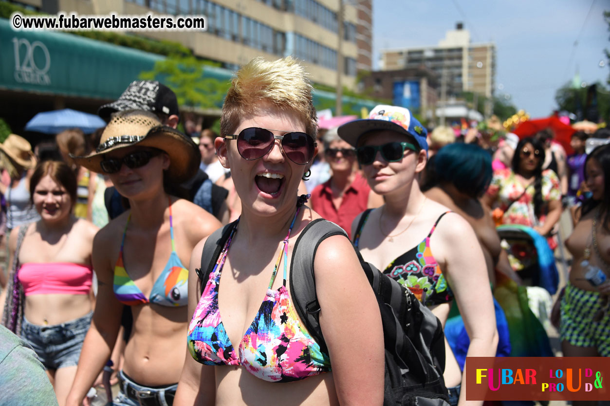 WorldPride 2014 Toronto Dyke March