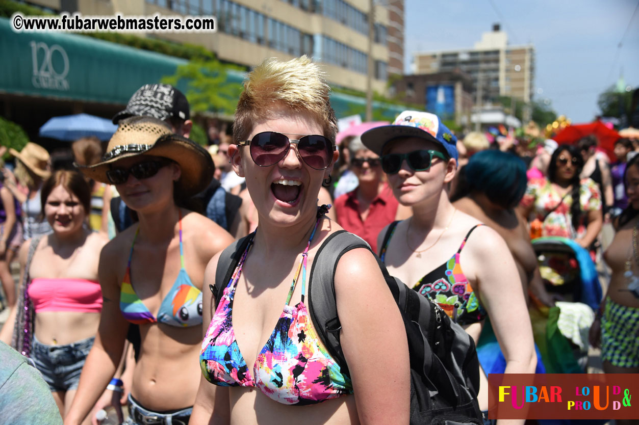 WorldPride 2014 Toronto Dyke March