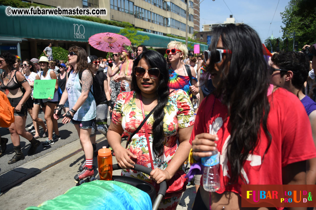 WorldPride 2014 Toronto Dyke March