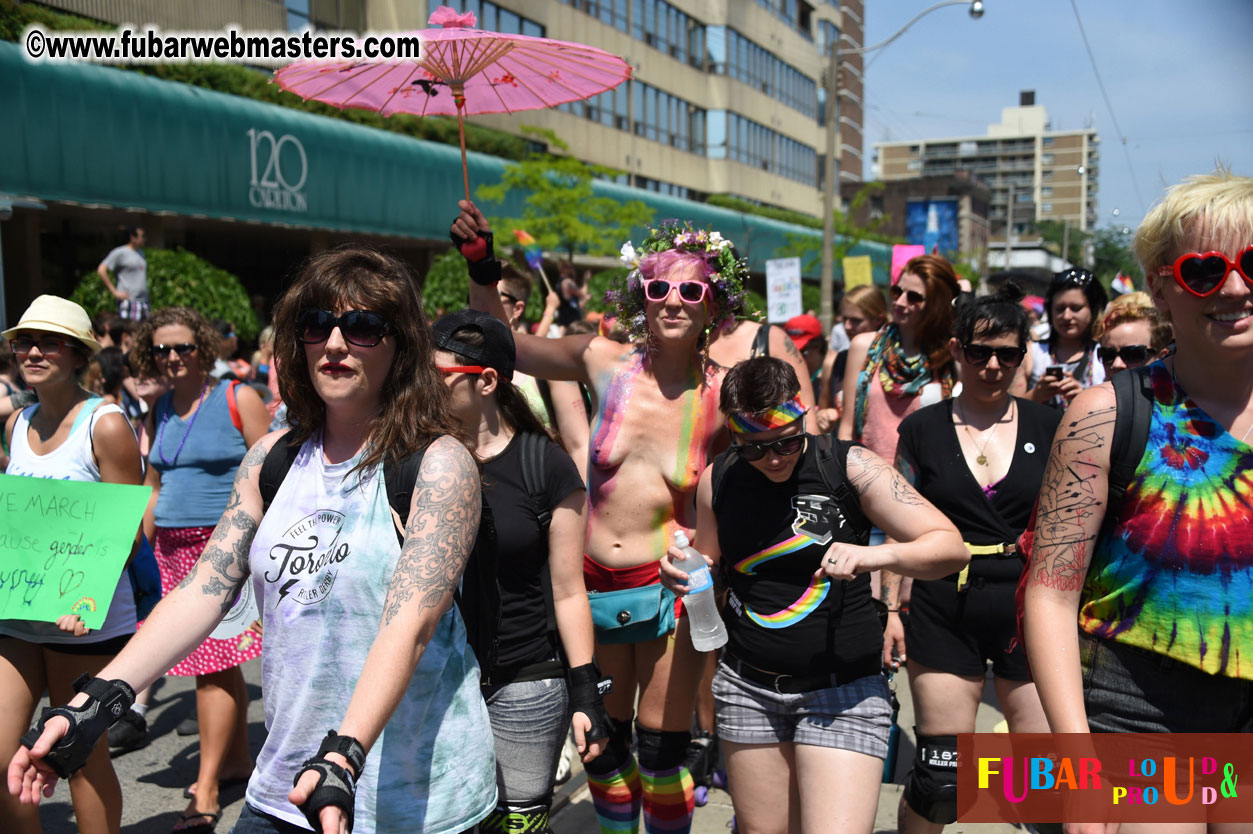 WorldPride 2014 Toronto Dyke March