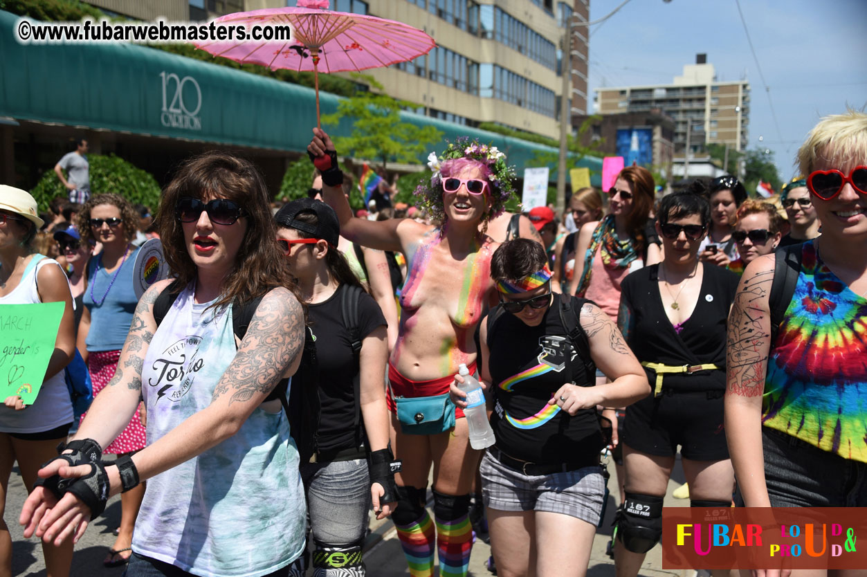 WorldPride 2014 Toronto Dyke March