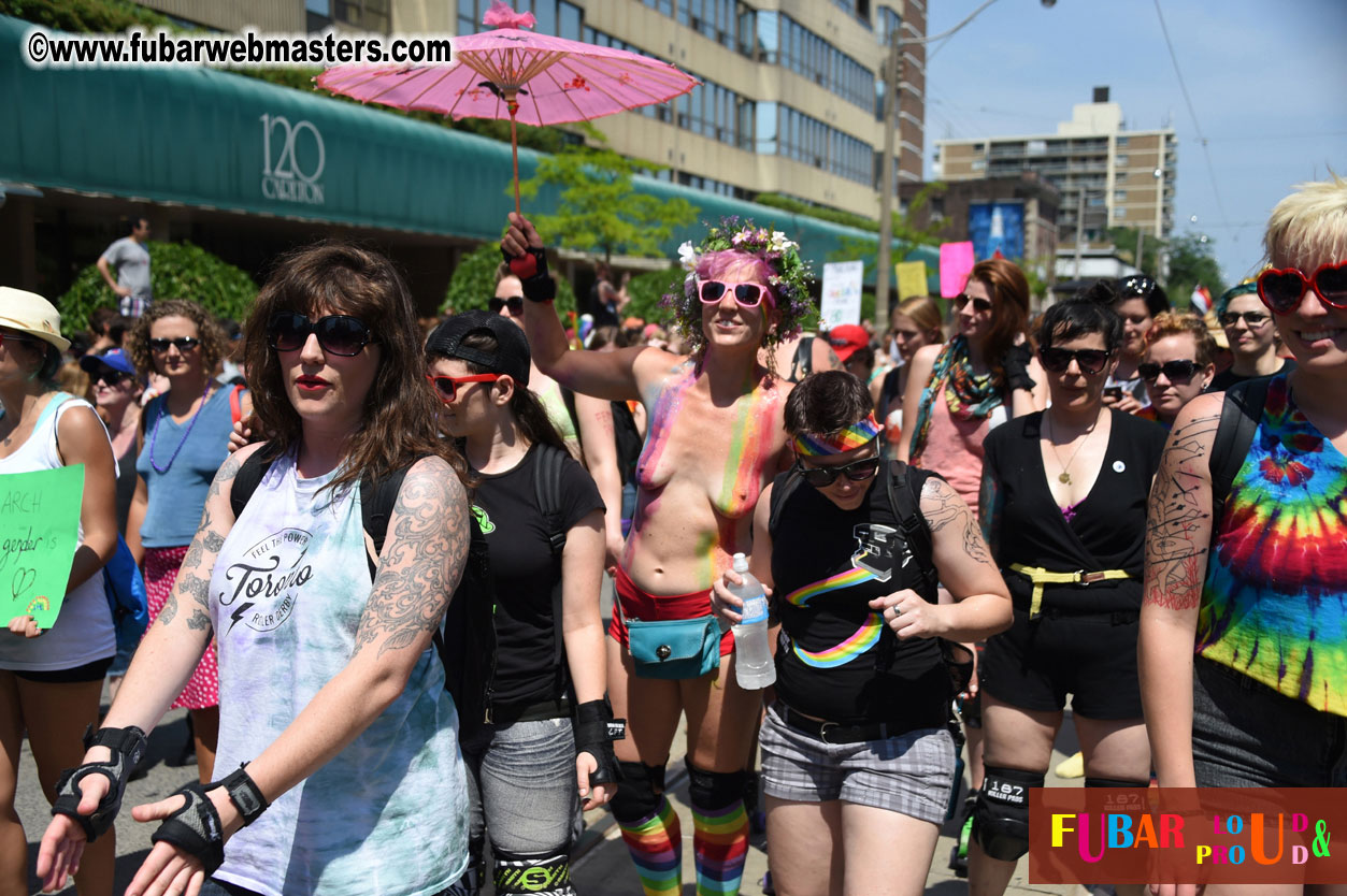 WorldPride 2014 Toronto Dyke March