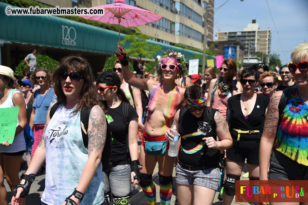 WorldPride 2014 Toronto Dyke March