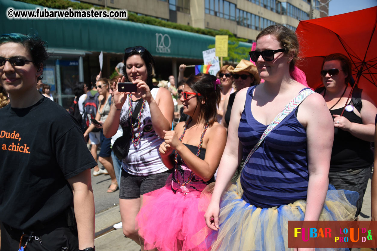 WorldPride 2014 Toronto Dyke March