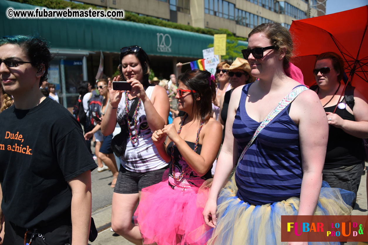 WorldPride 2014 Toronto Dyke March