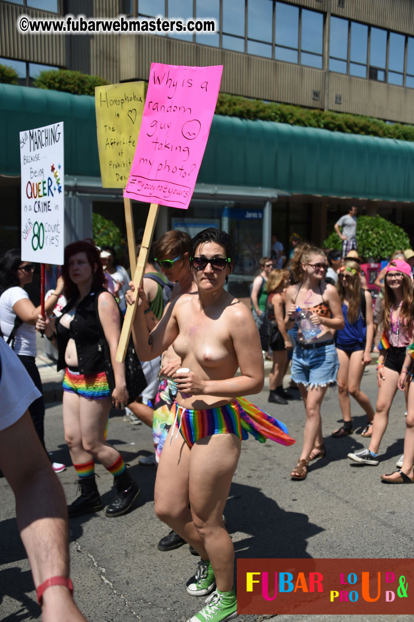 WorldPride 2014 Toronto Dyke March