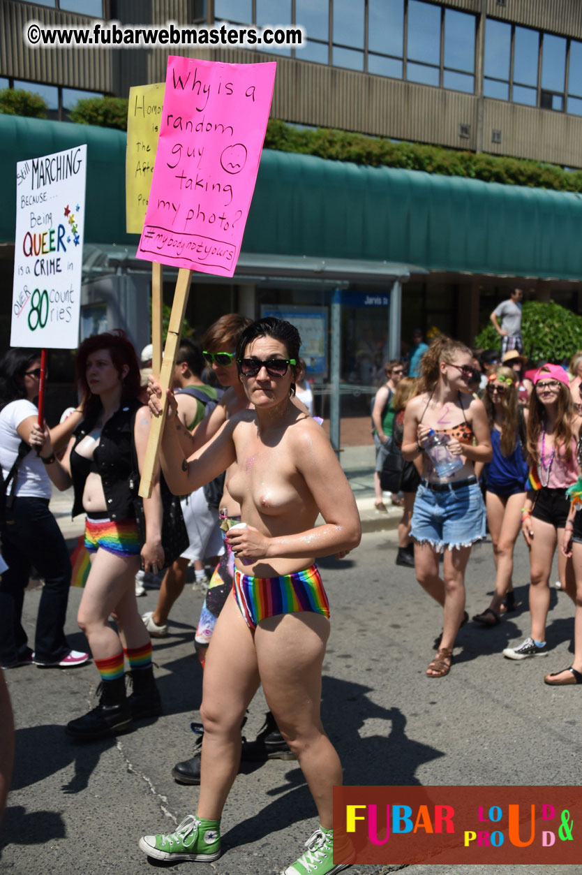 WorldPride 2014 Toronto Dyke March