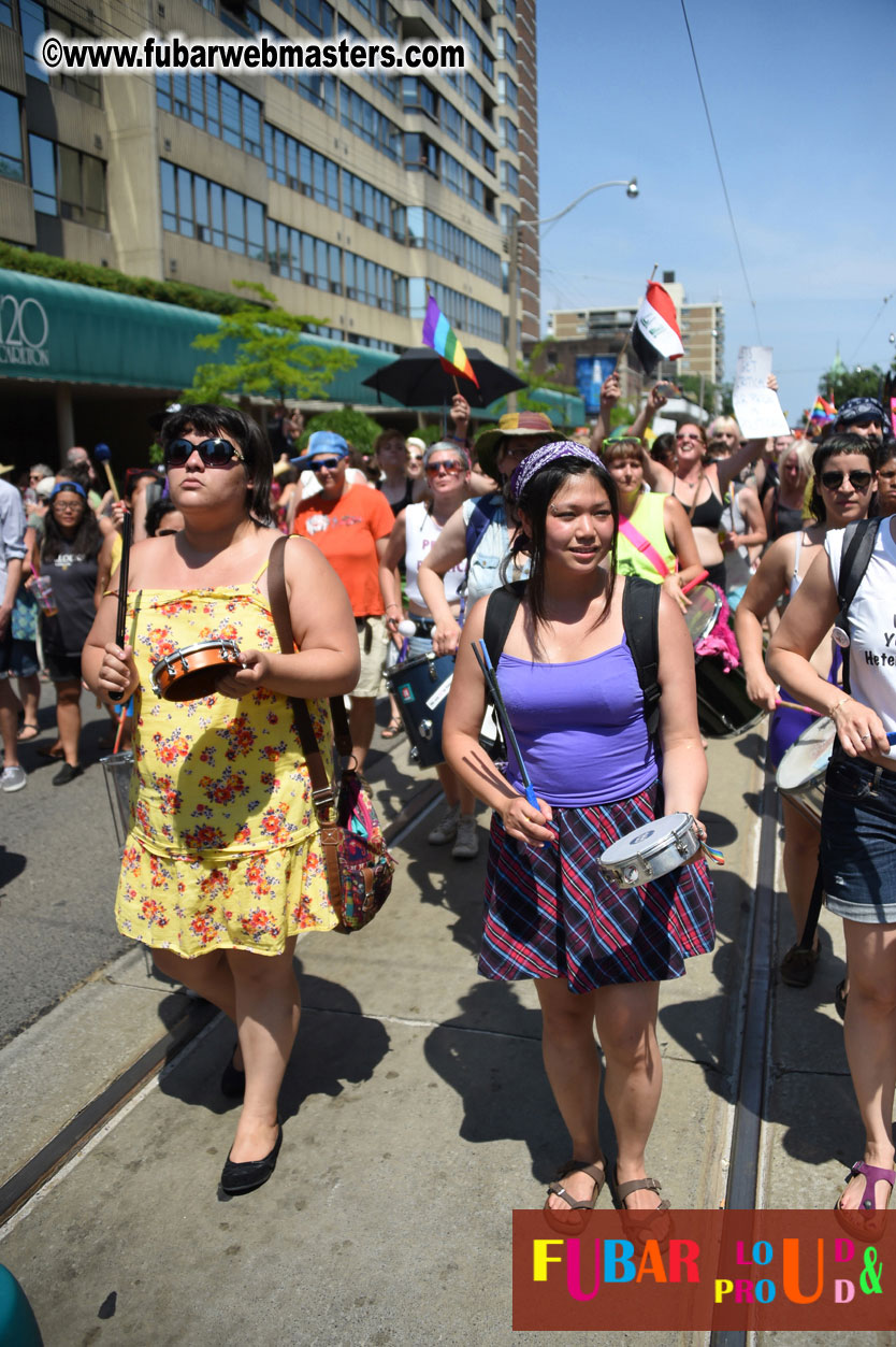 WorldPride 2014 Toronto Dyke March