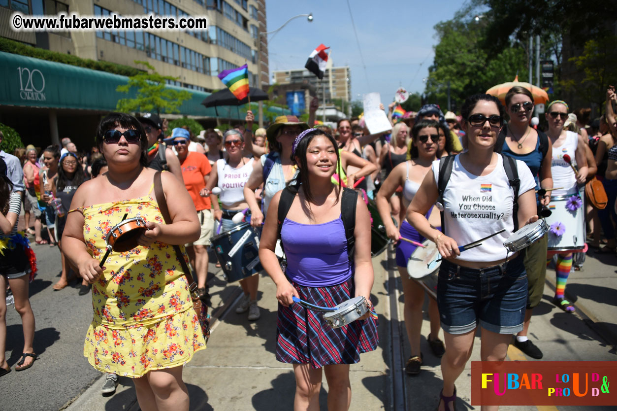 WorldPride 2014 Toronto Dyke March