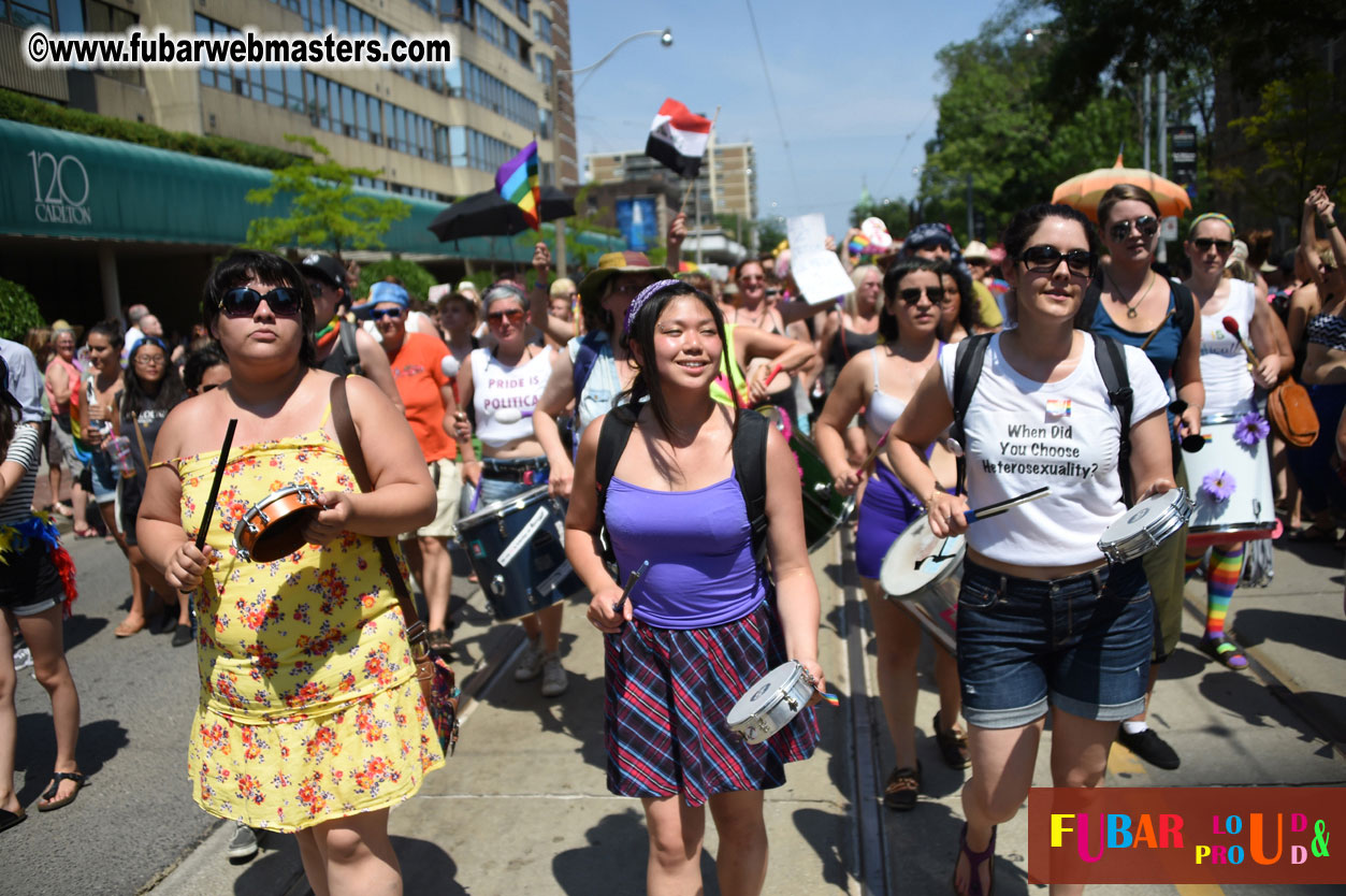 WorldPride 2014 Toronto Dyke March