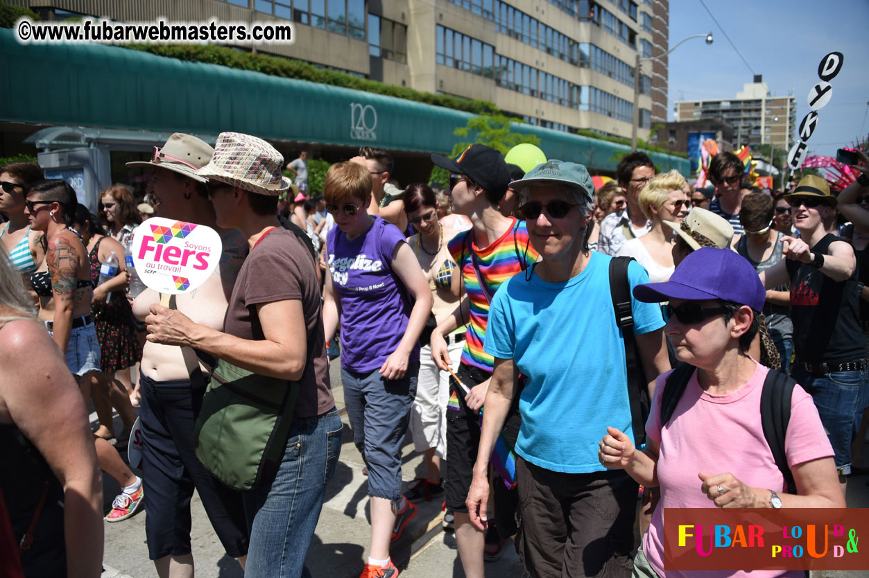 WorldPride 2014 Toronto Dyke March