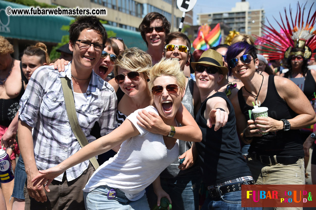 WorldPride 2014 Toronto Dyke March