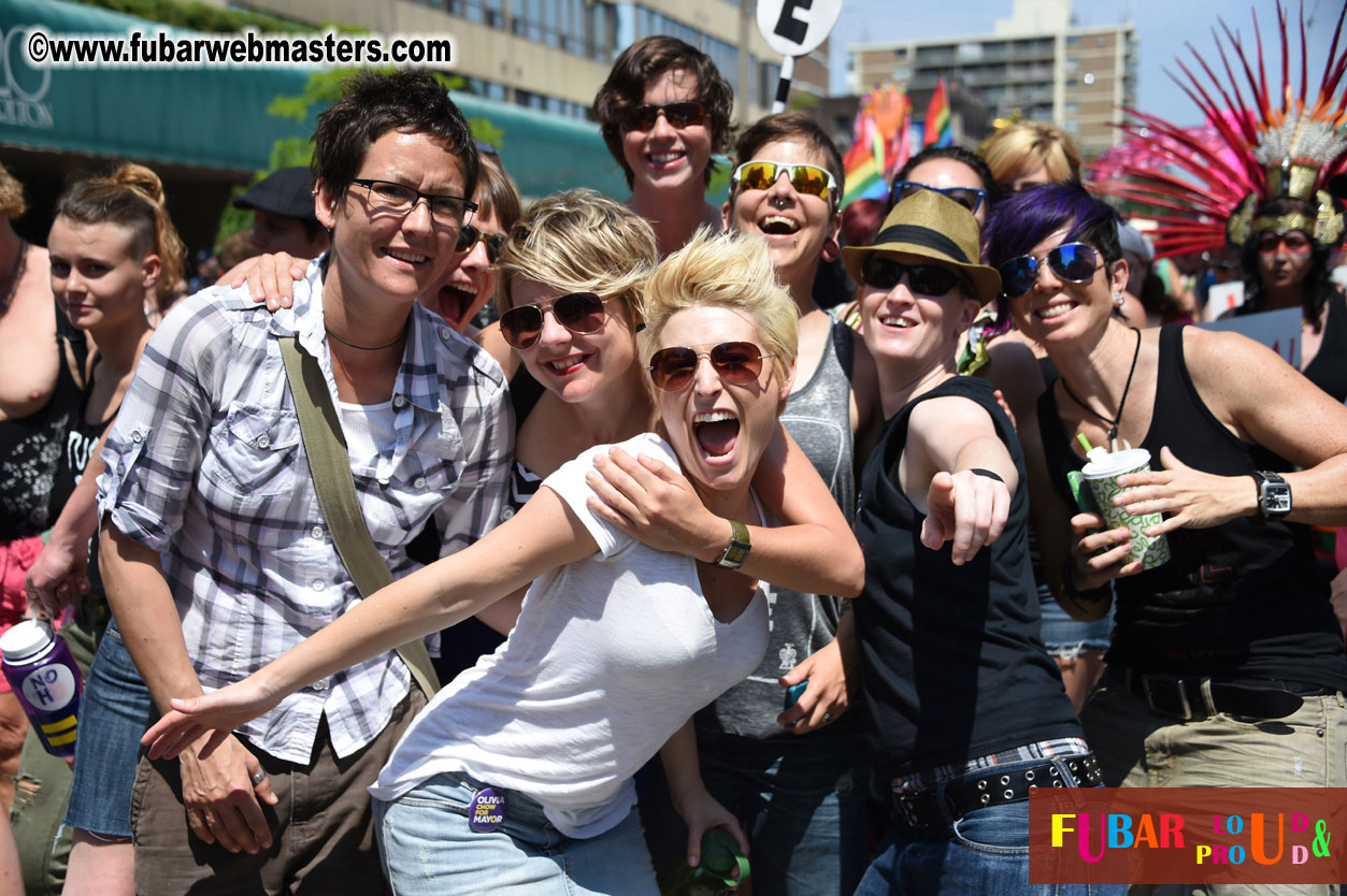 WorldPride 2014 Toronto Dyke March