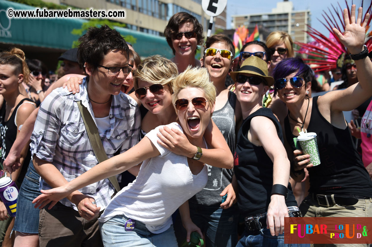 WorldPride 2014 Toronto Dyke March